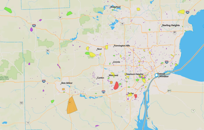 dte livonia outage