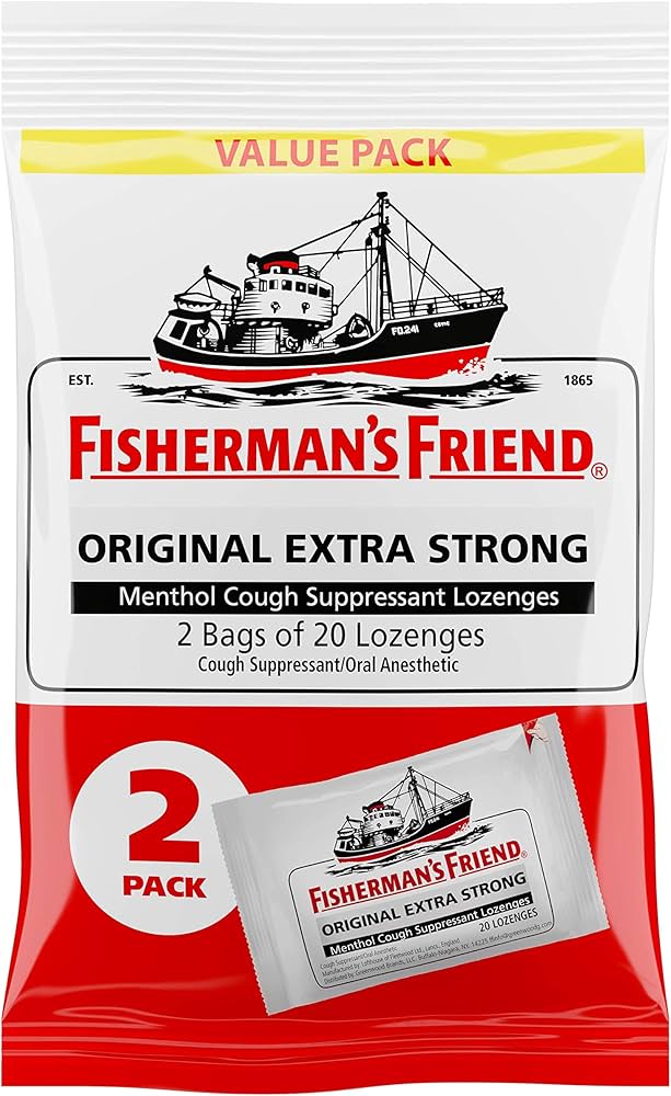 does fishermans friend contain alcohol