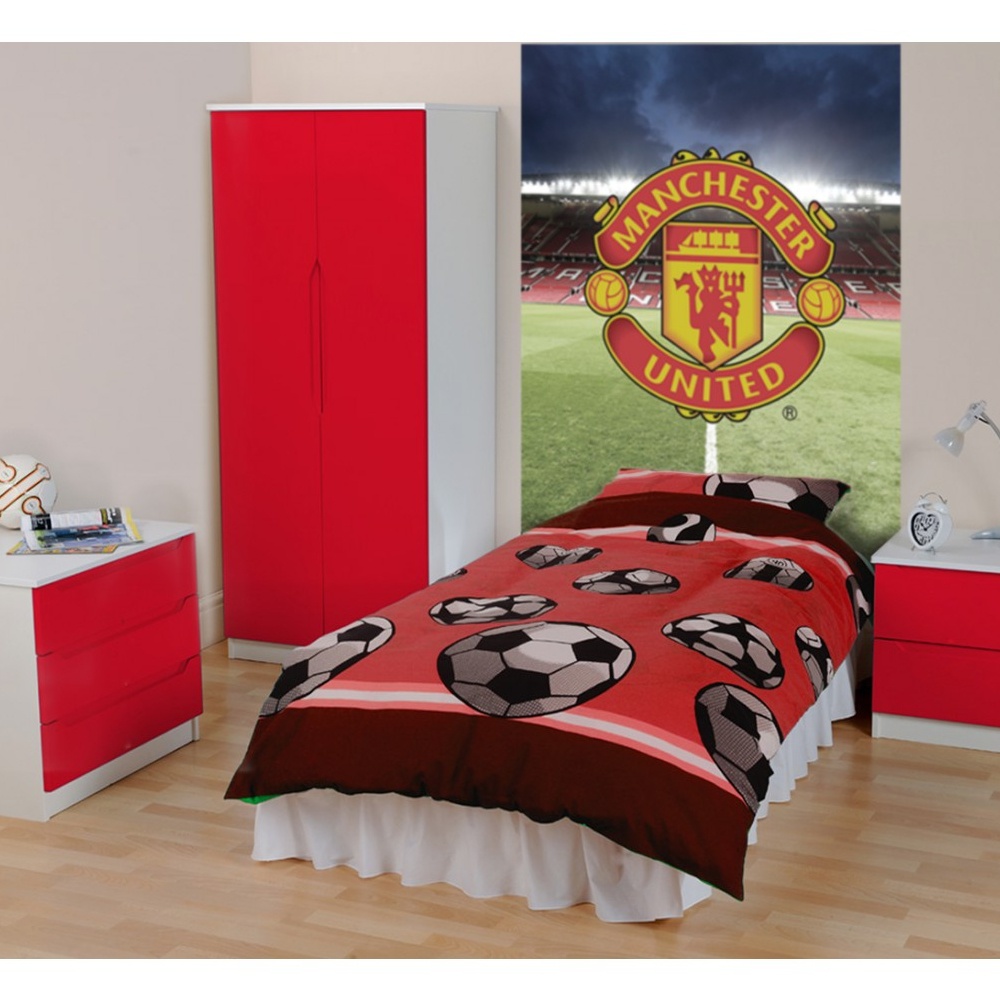 man u bedroom wallpaper