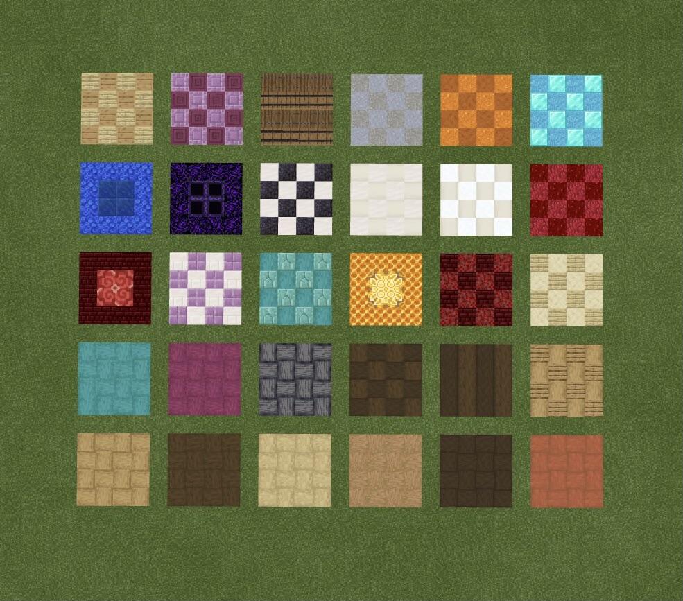 minecraft floor design