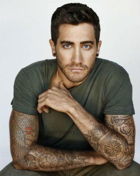 jake gyllenhaal tattoos