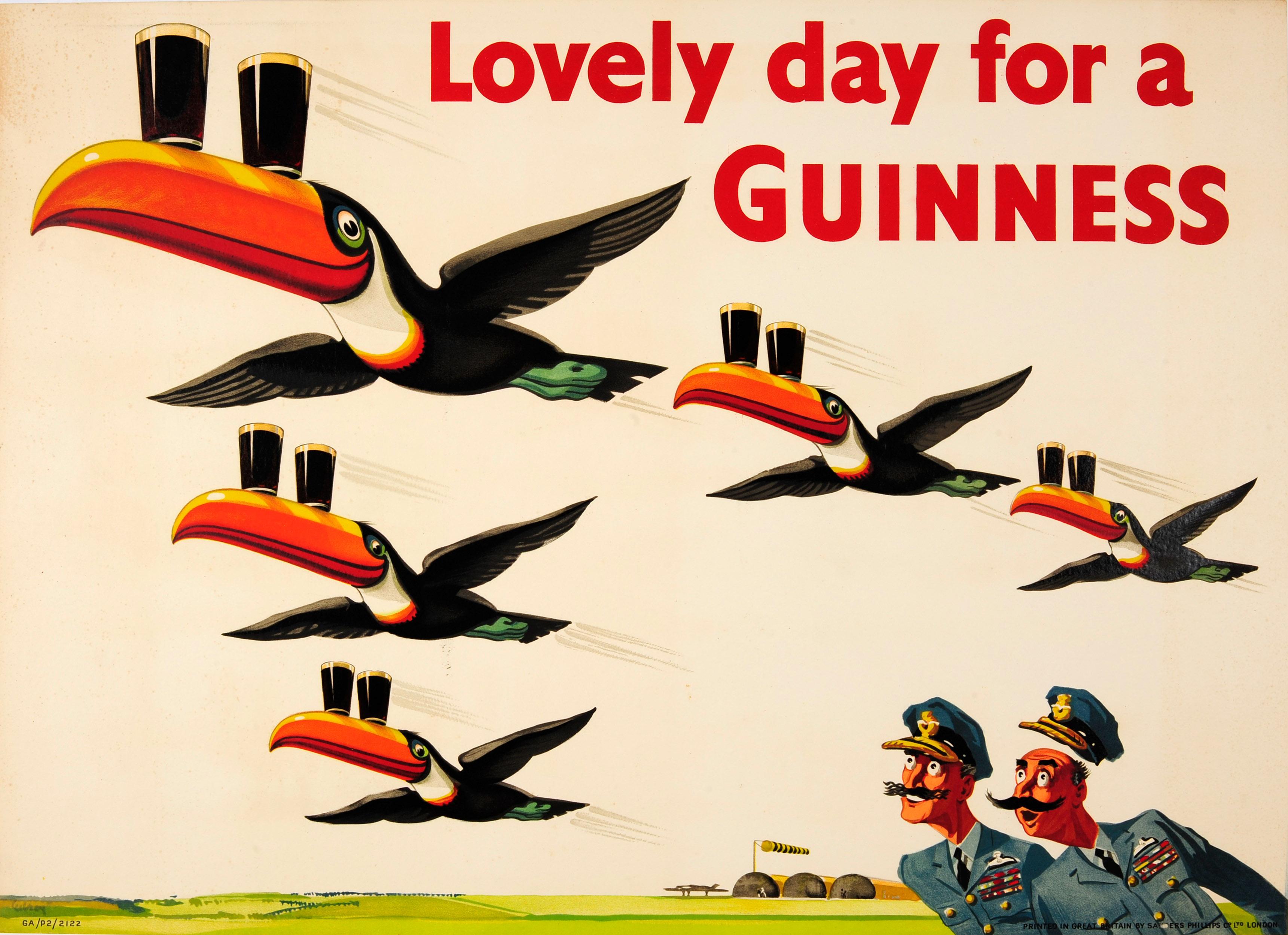 lovely day for a guinness poster