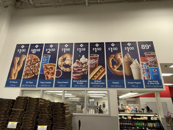 sams club menu