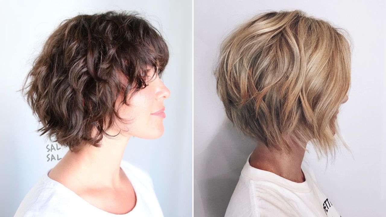 choppy edgy short shaggy cuts