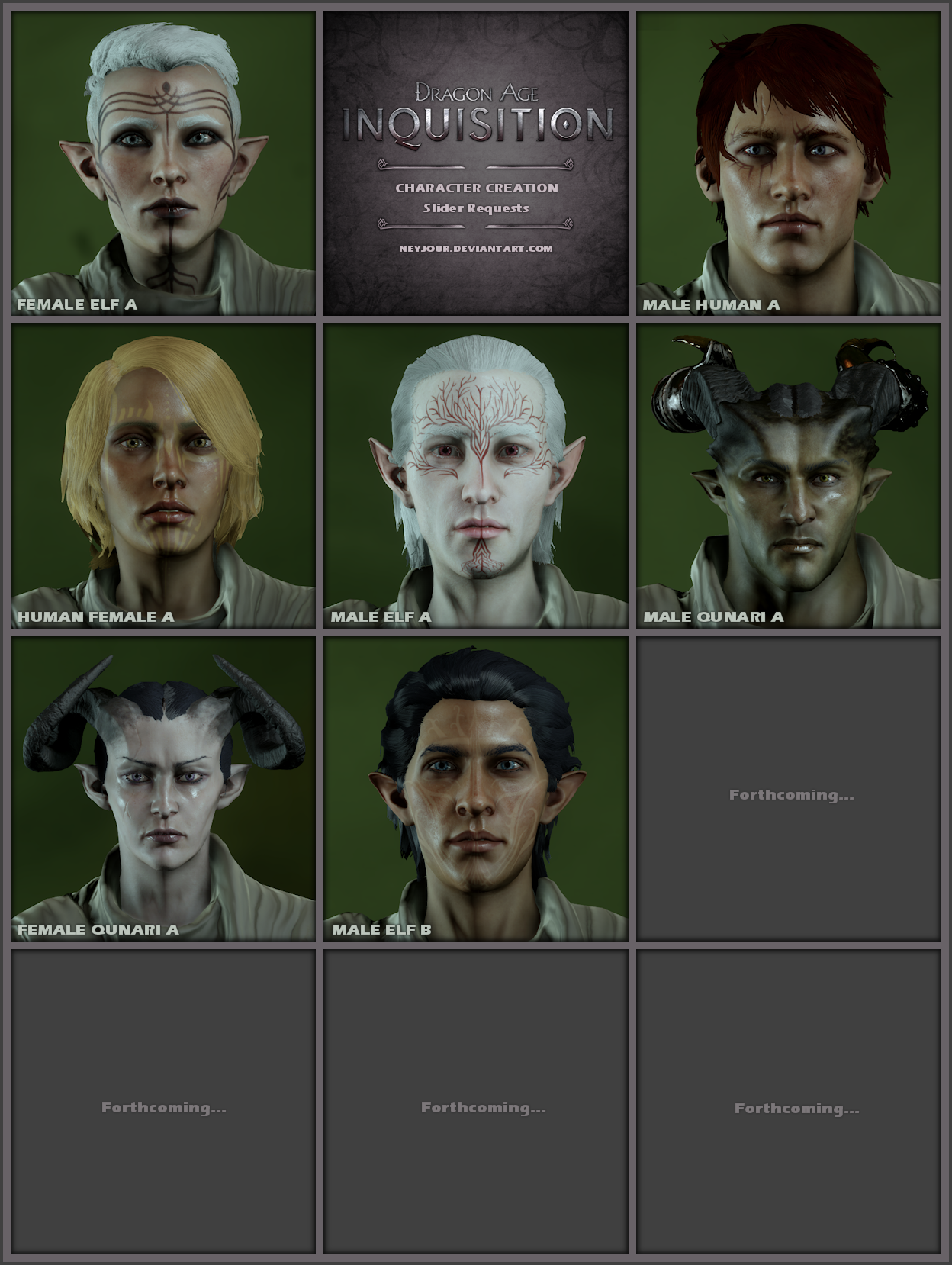 dragon age inquisition male elf sliders