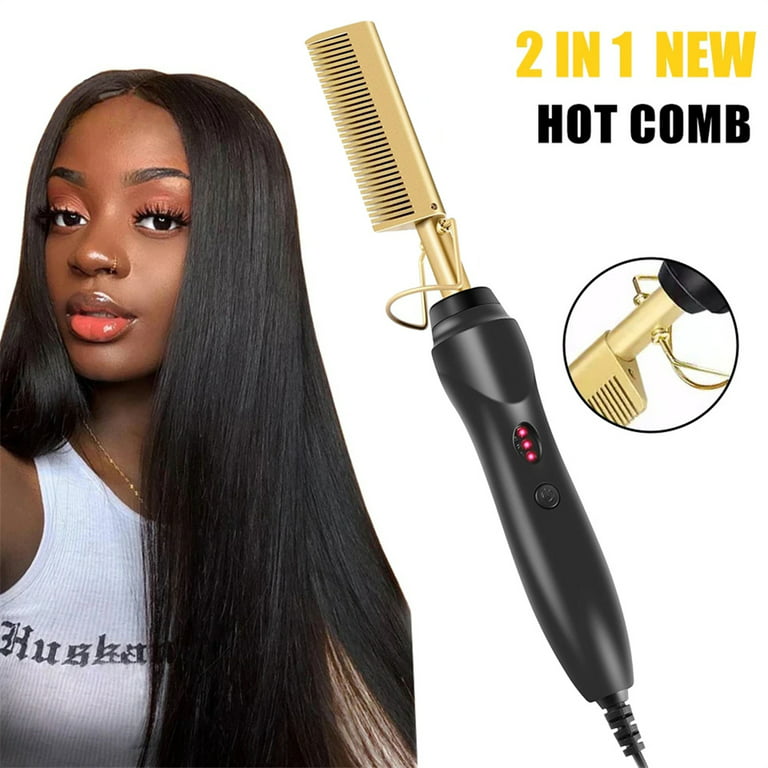 hair straightening electric comb