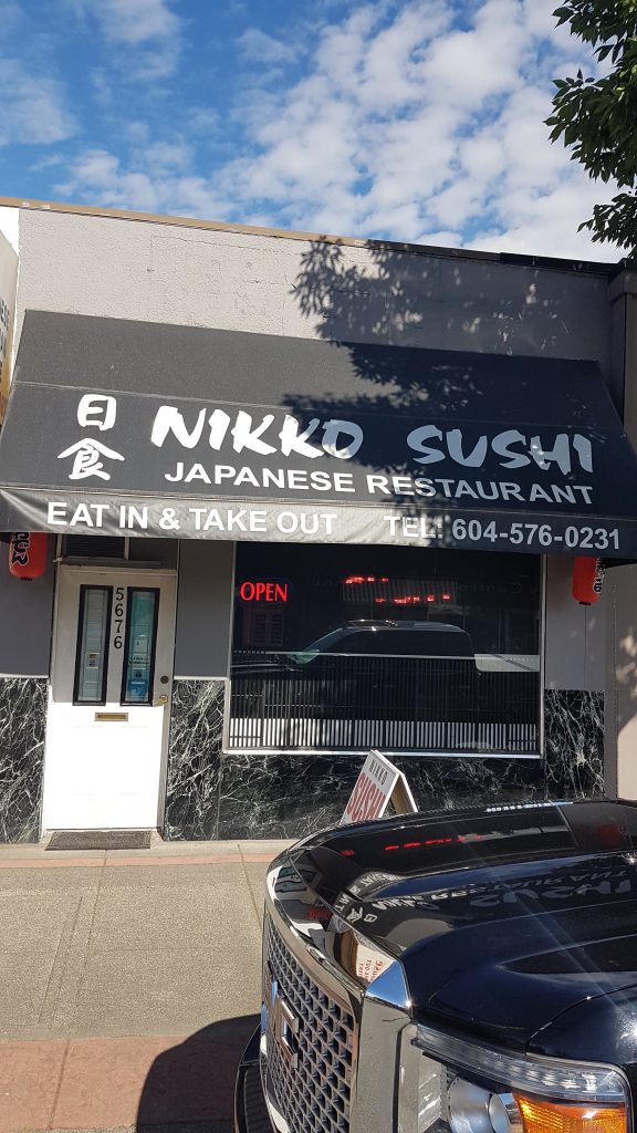 nikko sushi cloverdale