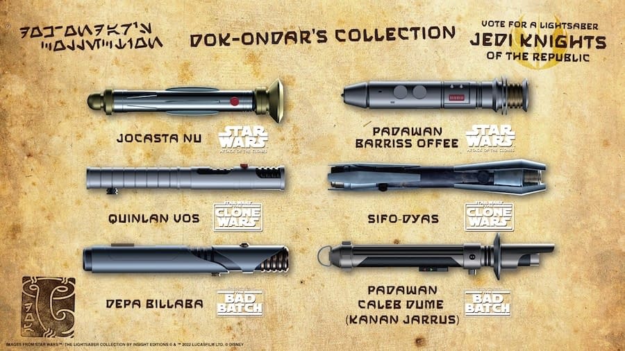 disney lightsabers