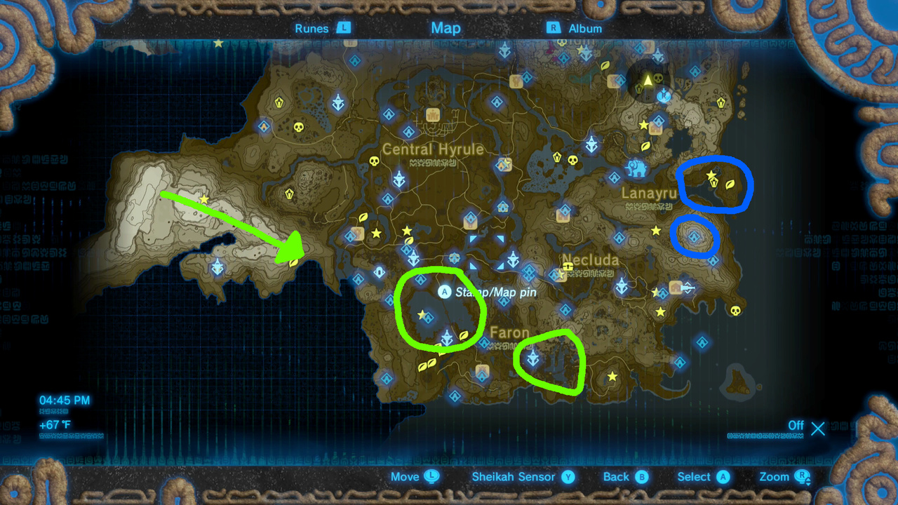 farosh location botw