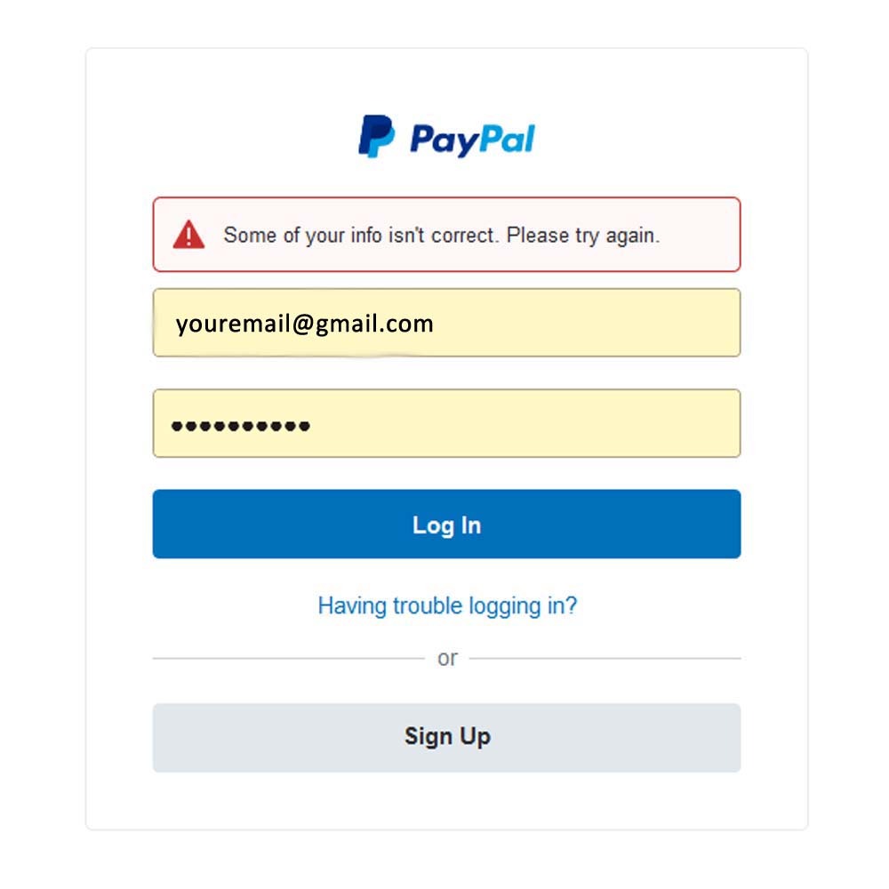 www paypal com login