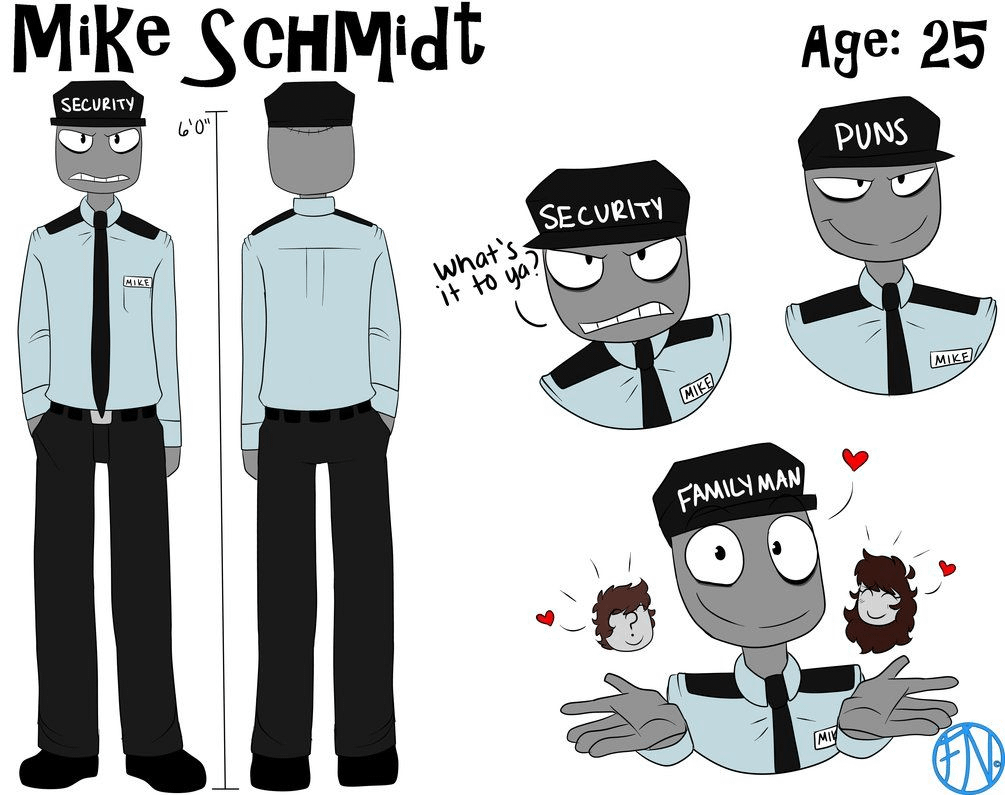 fnaf mike schmidt