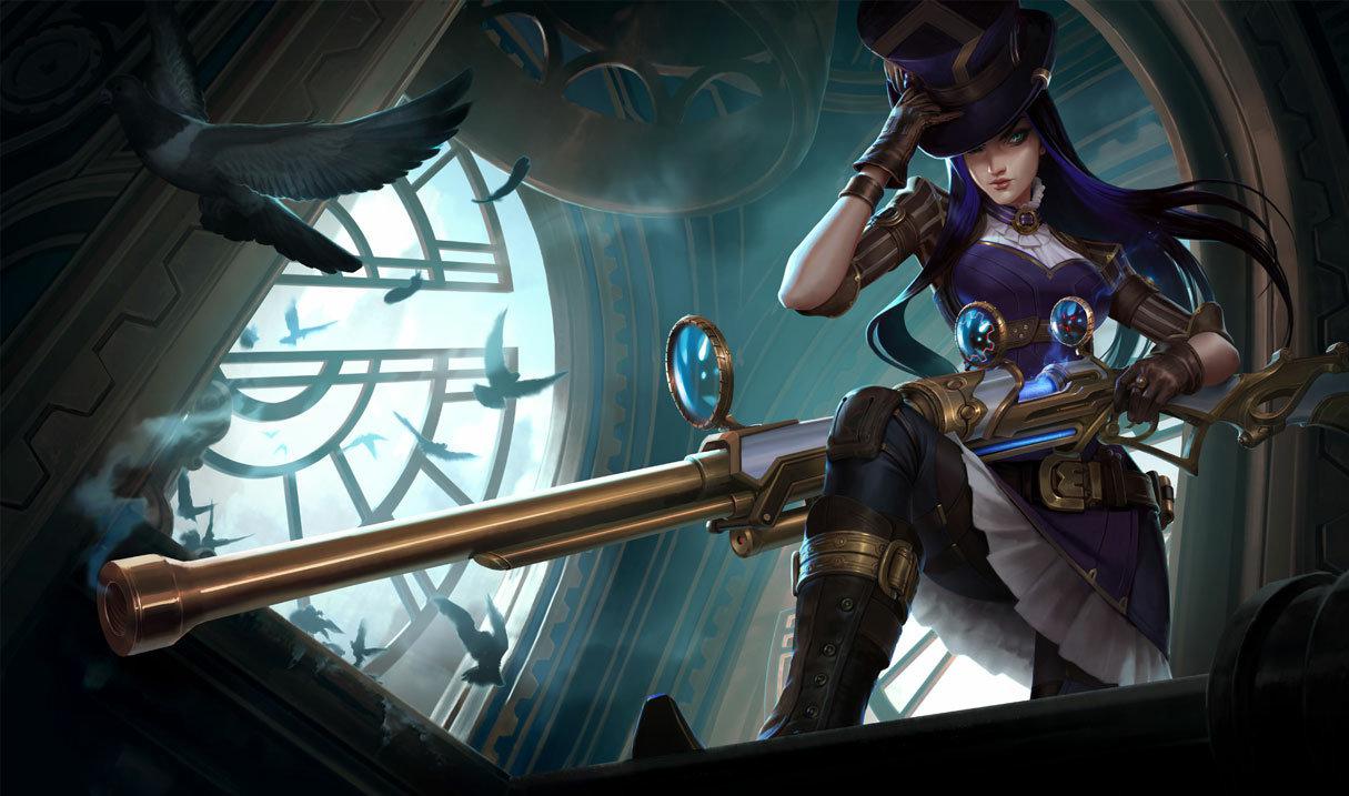 league of legends caitlyn build