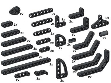 lego technic pieces