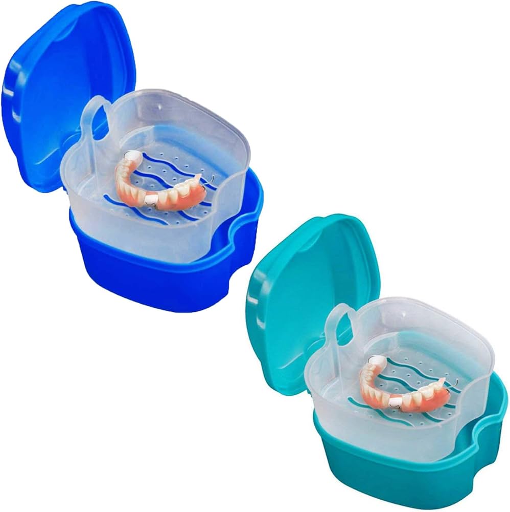 container for dentures