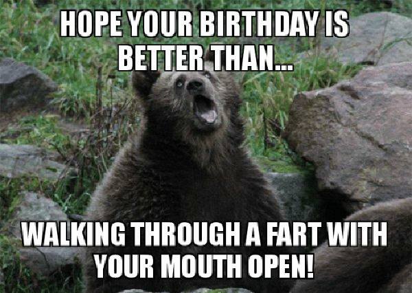 happy birthday sarcasm meme