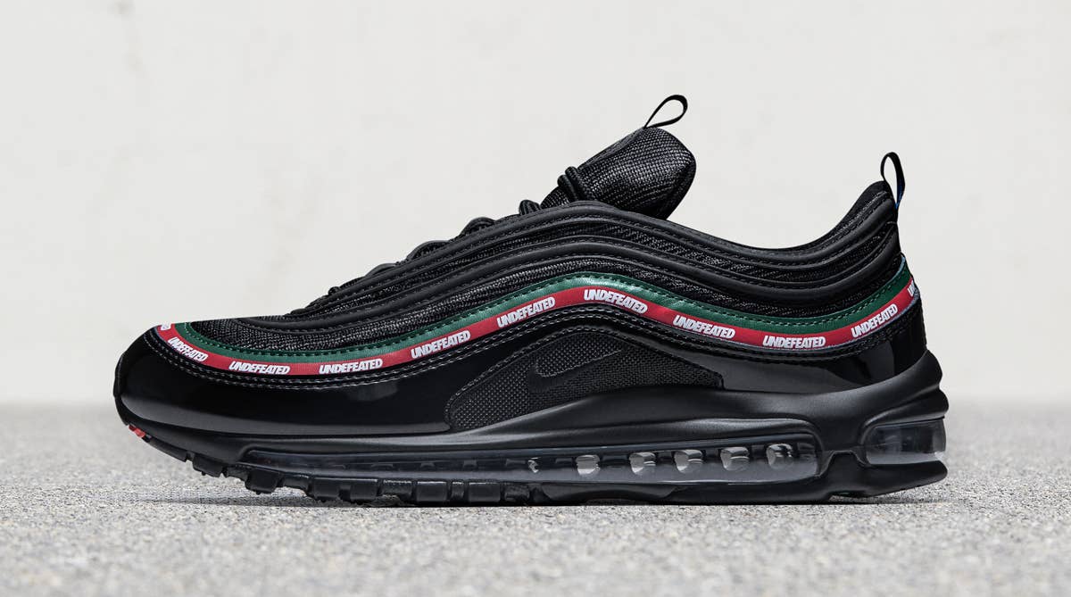 air max 97 undefeated black