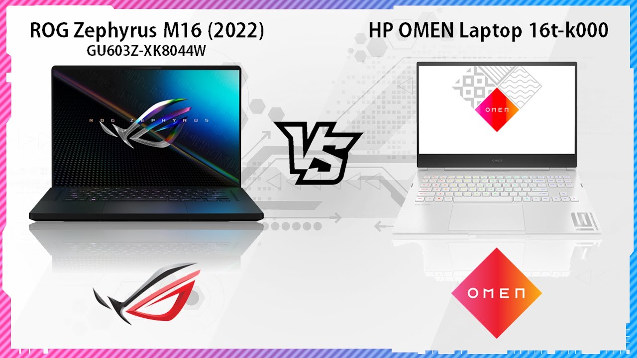 asus rog zephyrus vs hp omen