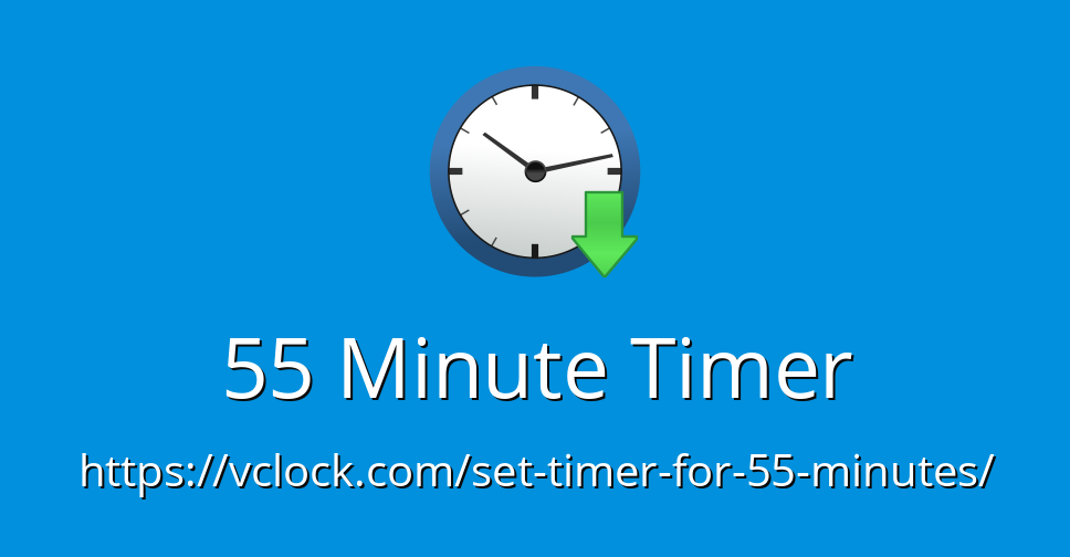 55 minute timer