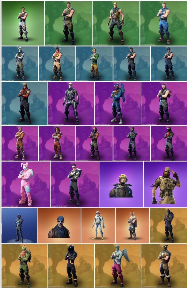 jonesy fortnite skins