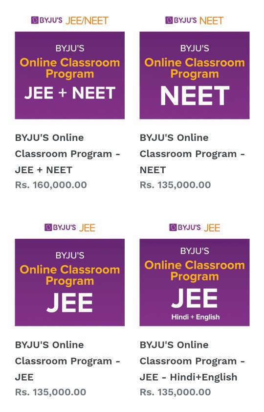 byju classes fees for class 8