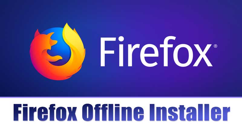 firefox installer offline