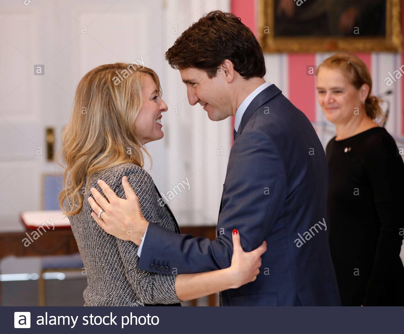 melanie joly and justin trudeau photos