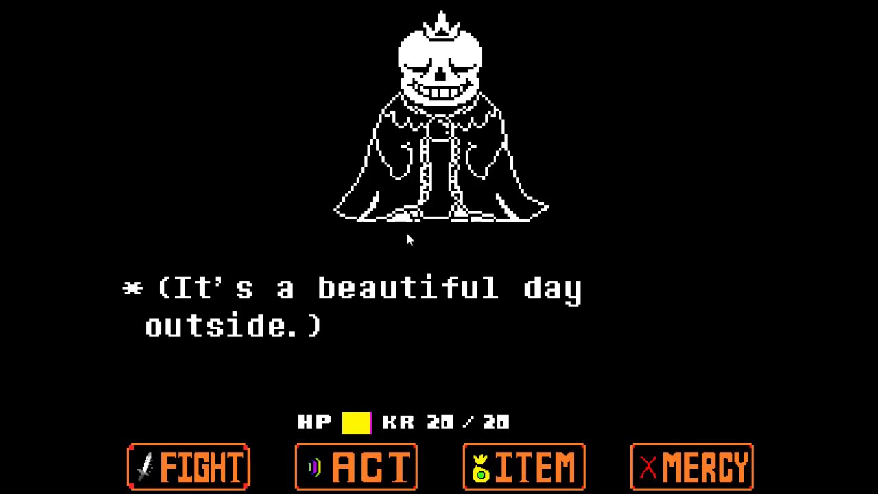 storyshift sans fight