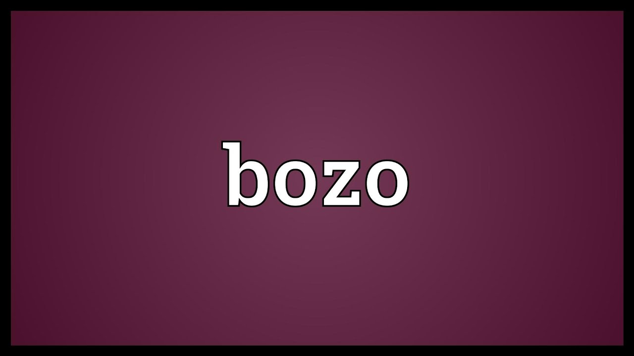 bozo meaning