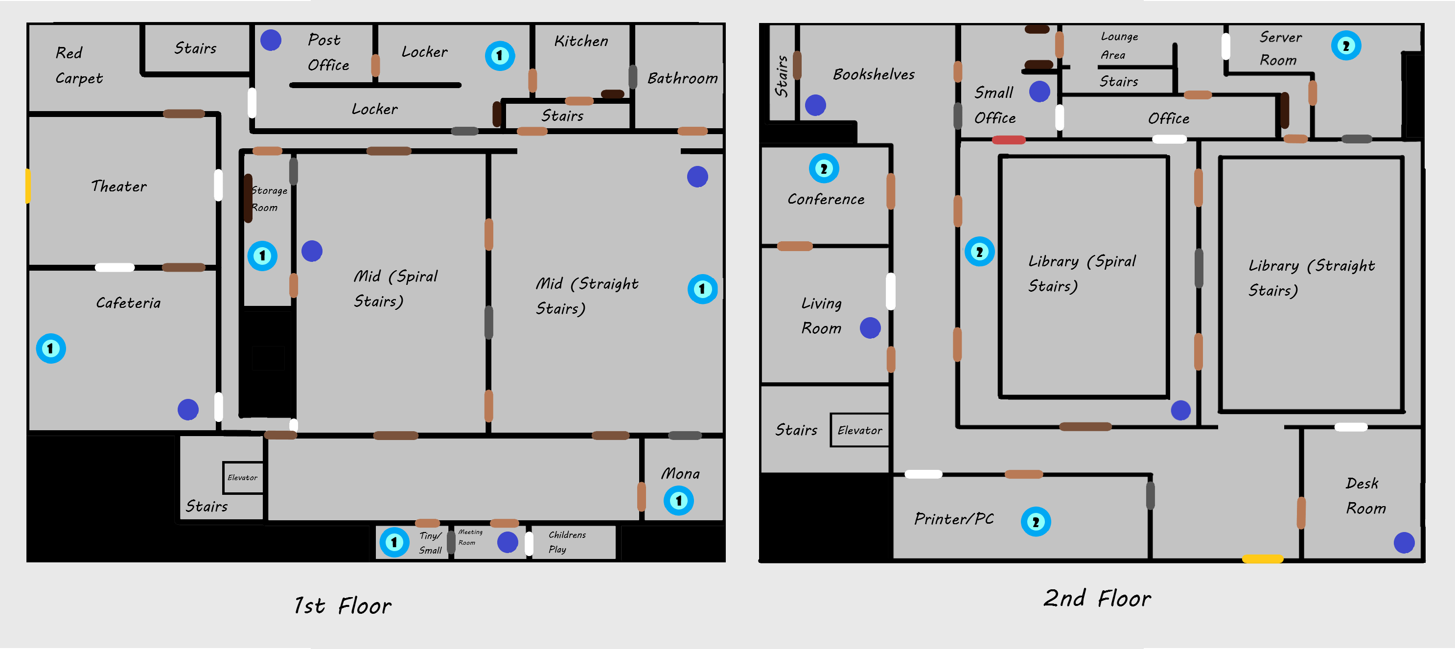 flee the facility map