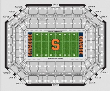syracuse carrier dome map