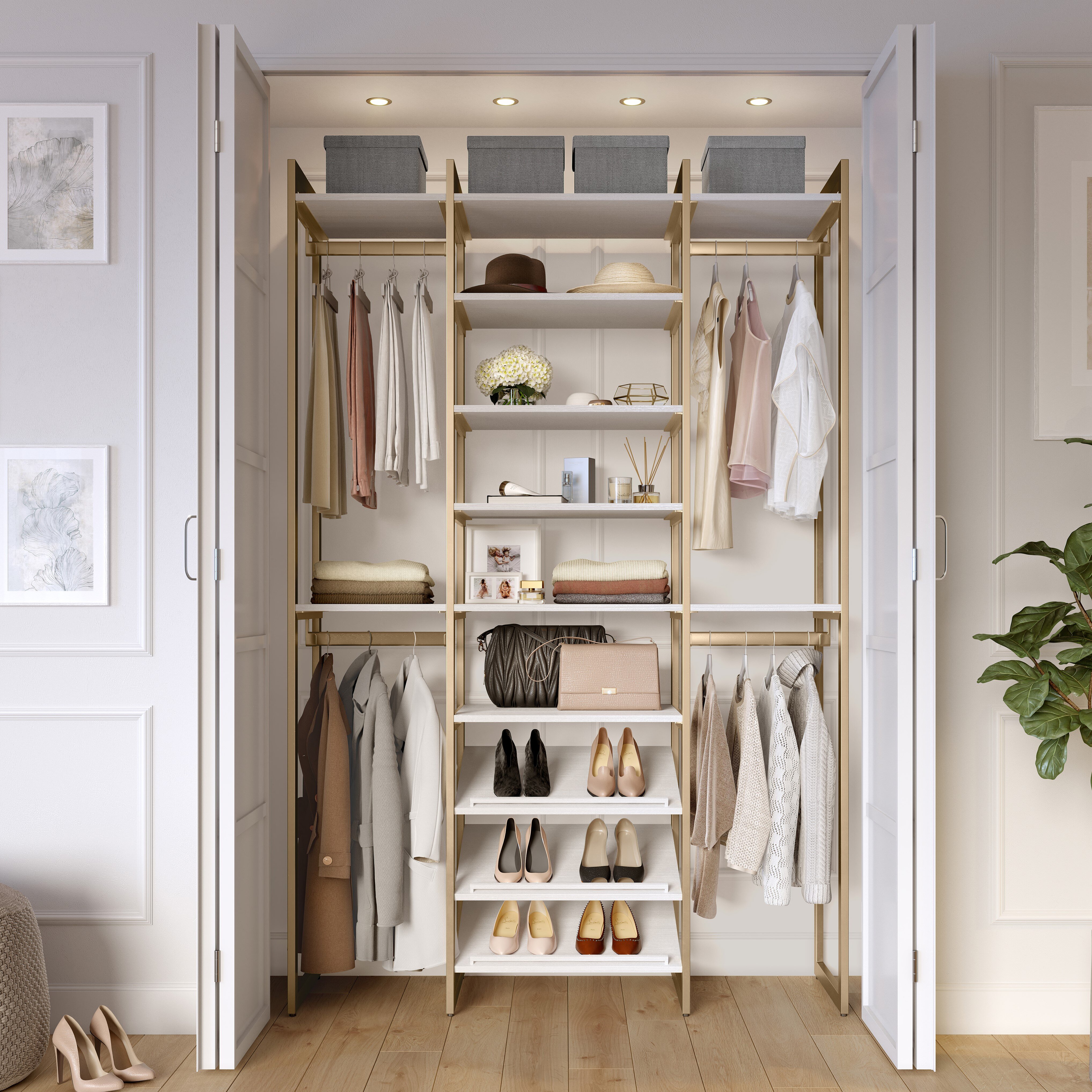 martha stewart closet organizer