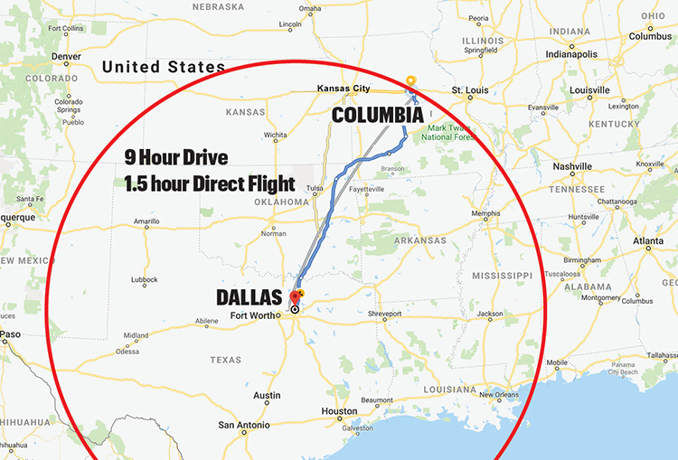 dallas to houston drive hours