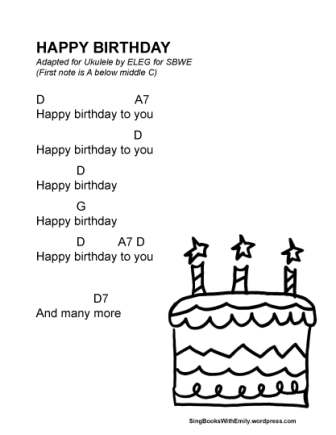 happy birthday to you song lyrics