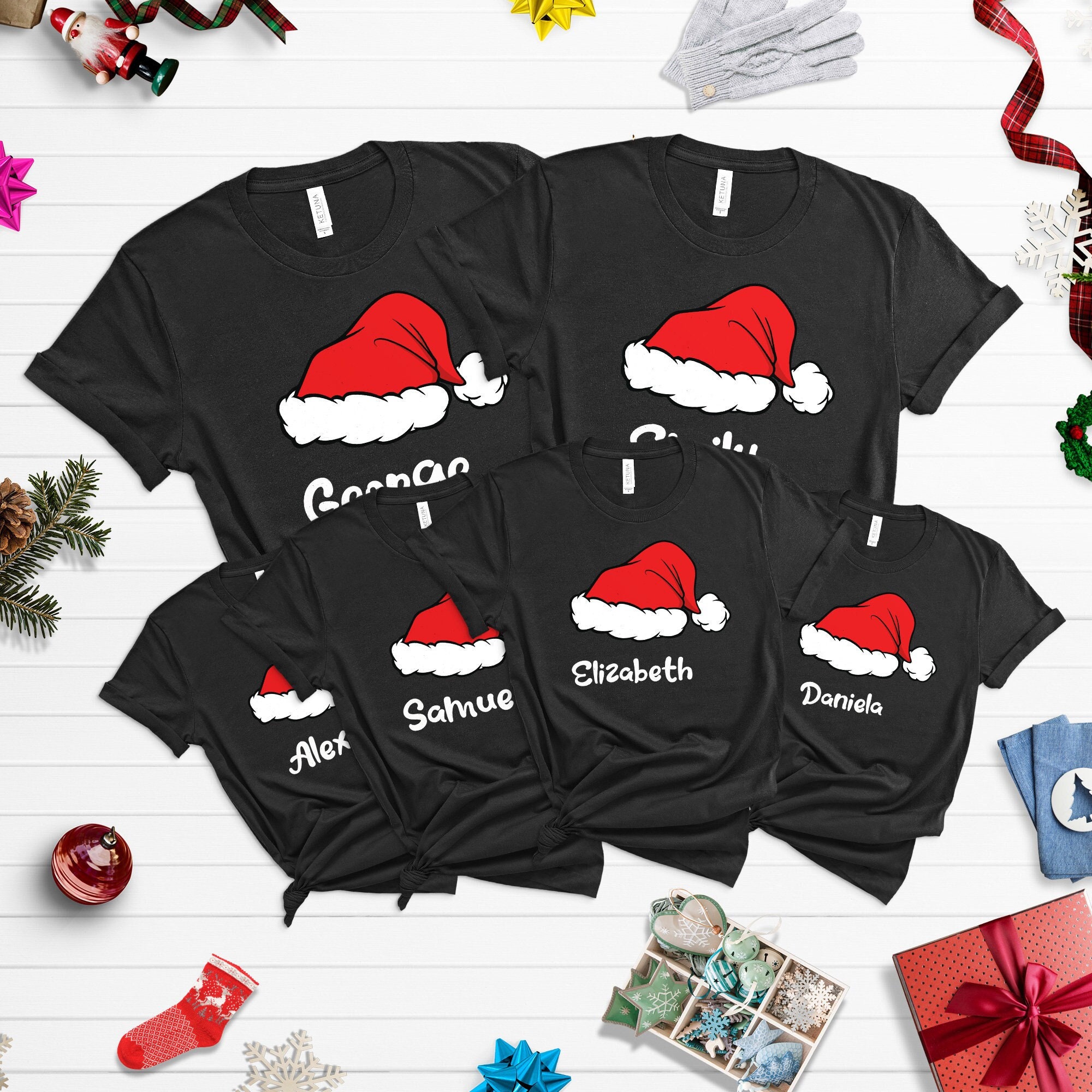 family xmas shirts