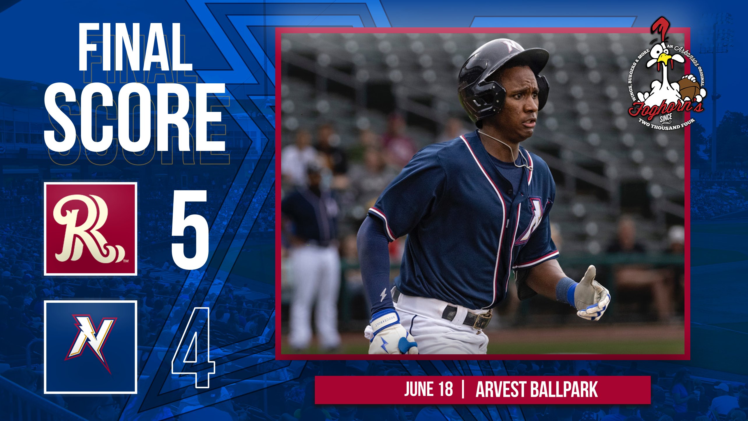 northwest arkansas naturals score