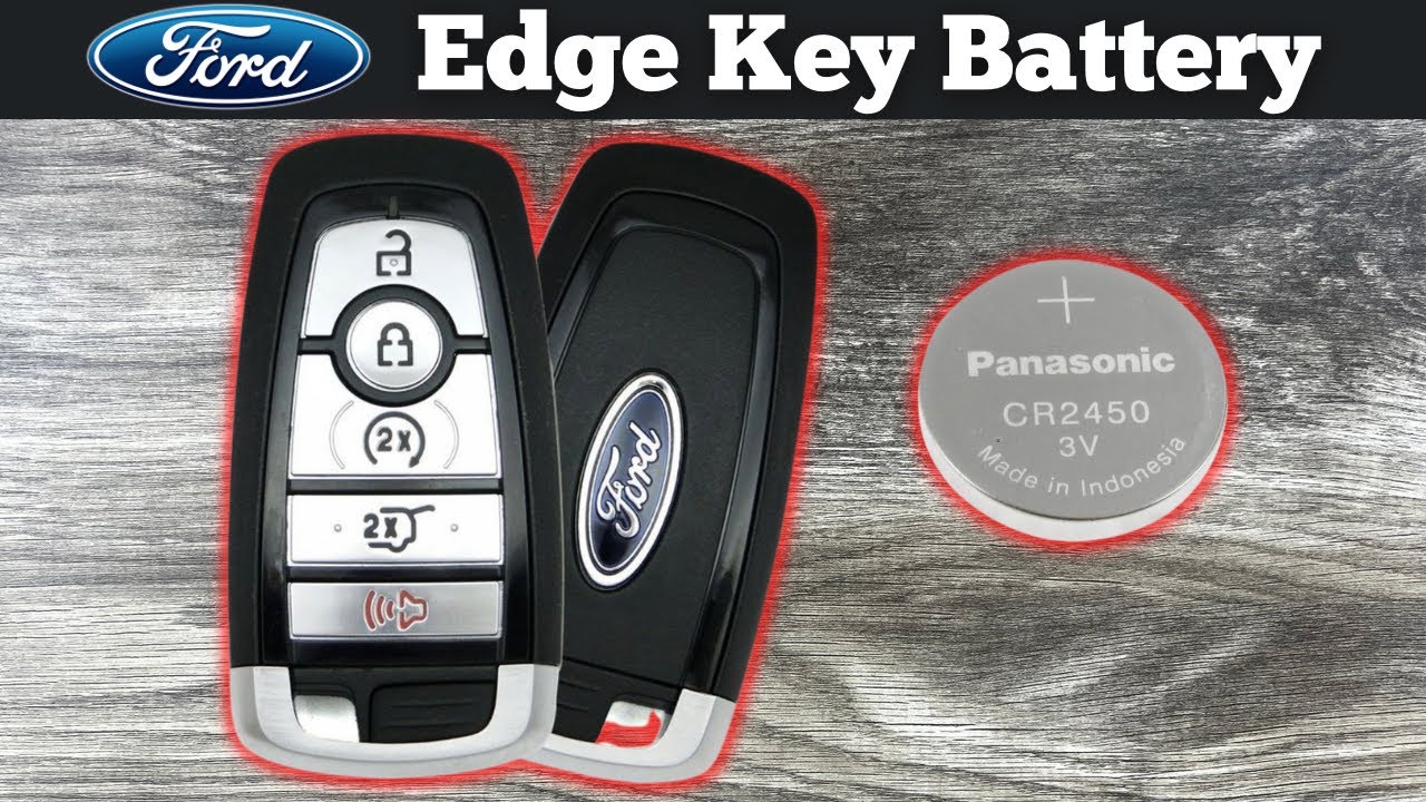 changing the battery on a ford key fob