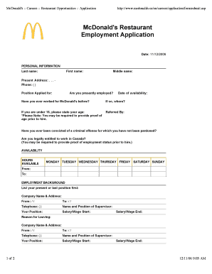 apply at mcdonalds