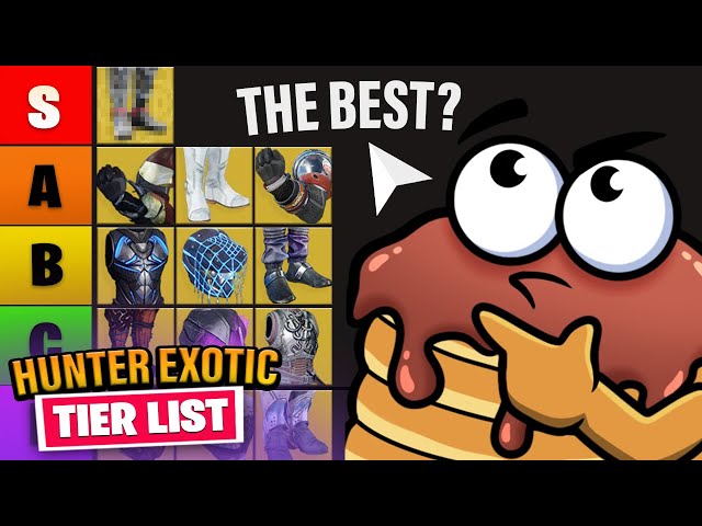 hunter exotic tier list