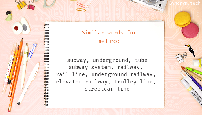 metro synonym