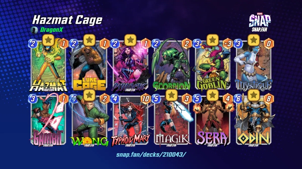 hazmat luke cage deck