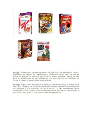 kellogs mision y vision