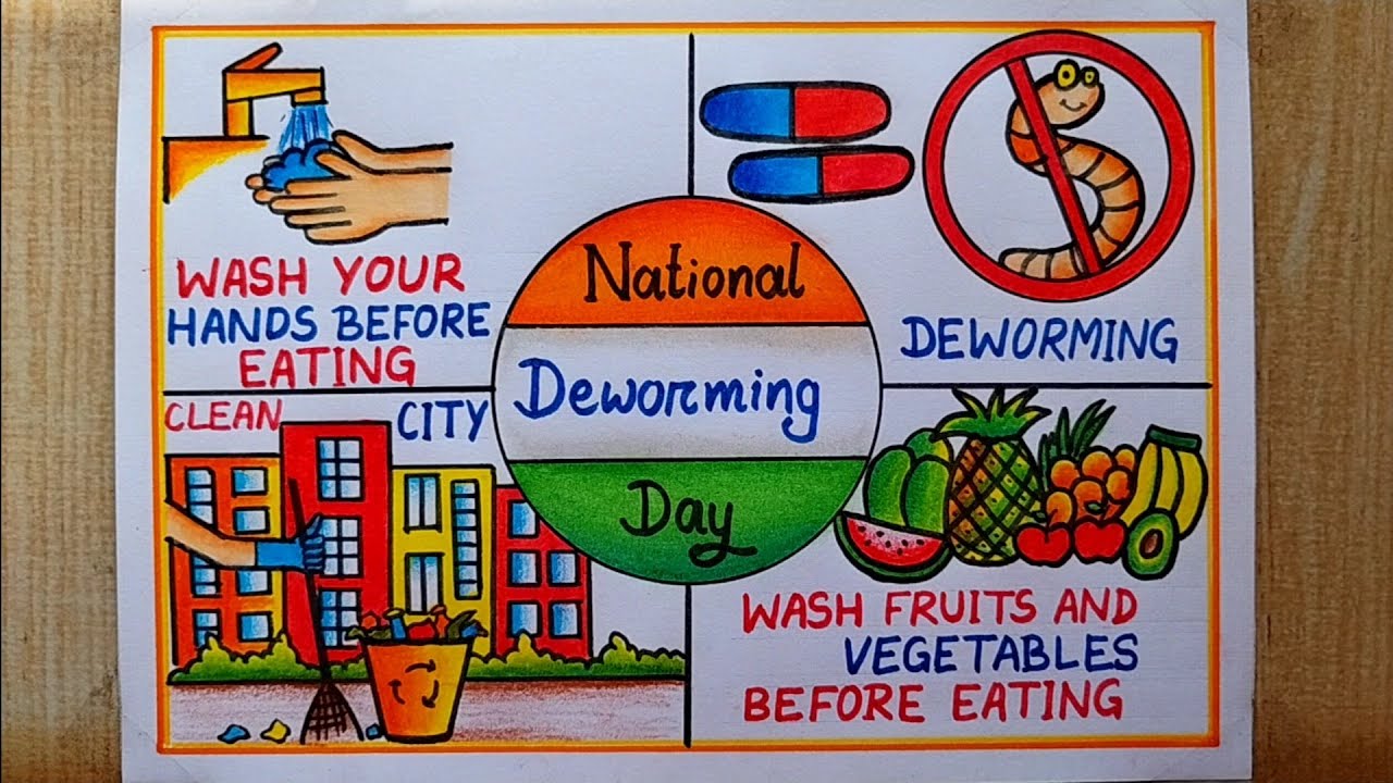 national deworming day poster