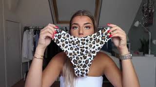sexy lingerie try on haul