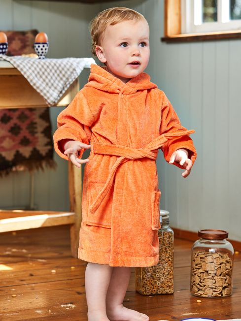 childrens towelling robe