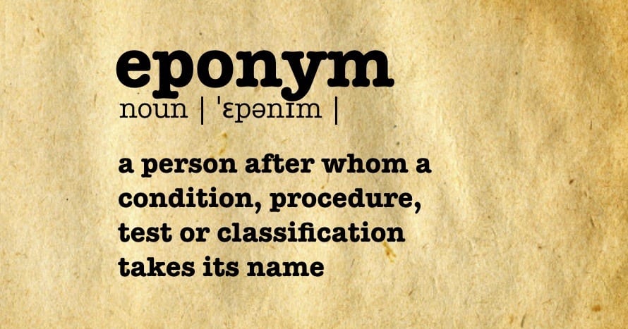 eponymous meaning