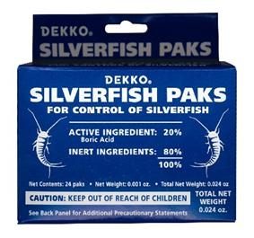 boric acid silverfish