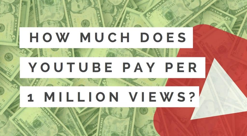 how much money per view on youtube 2018