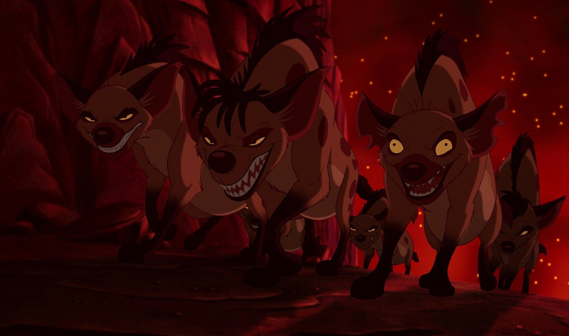 3 hyenas in lion king