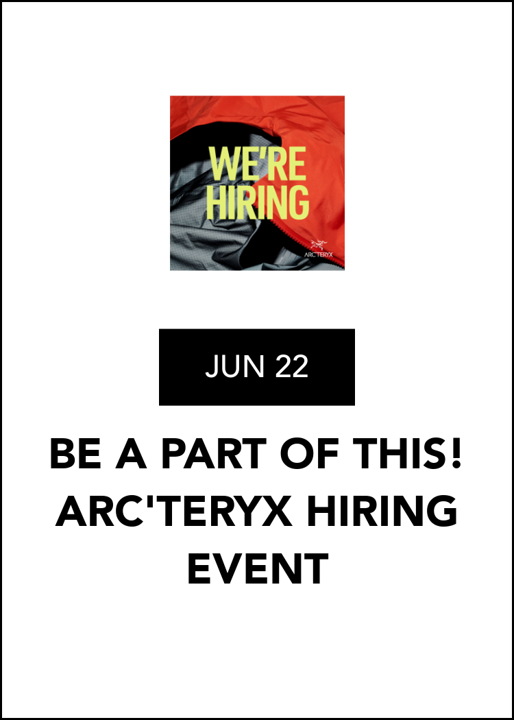 arcteryx hiring