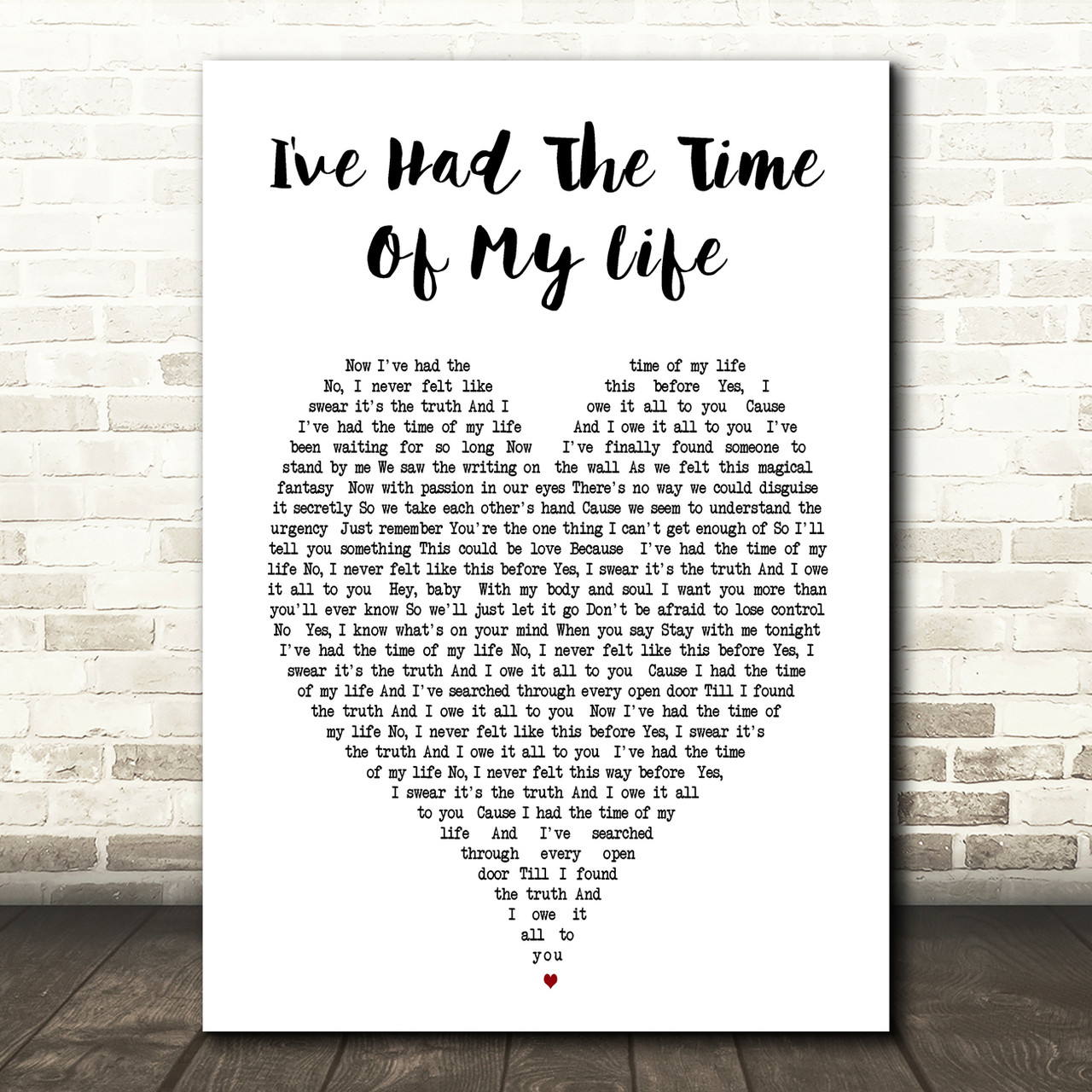 time of my life lyrics